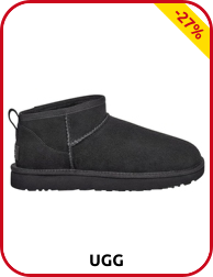 UGG Damenstiefeletten Ultra Mini, schwarz