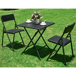 Klapptisch mit 2 Stühlen