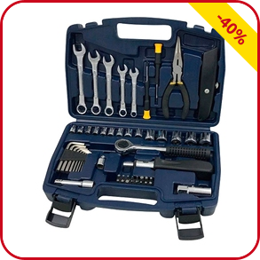 Werkzeugkoffer, 53-teilig