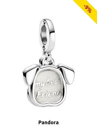Pandora Schmuckstück «Pet Dog», Silber