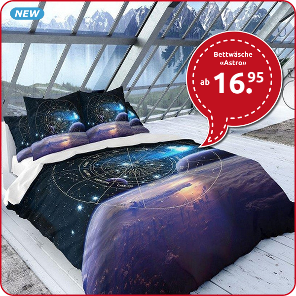 Bettwäsche «Astro»