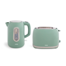 Frühstückset Toaster Wasserkocher mint