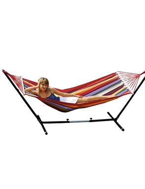 Hängematte, reine Baumwolle, L 190 x B 100 cm