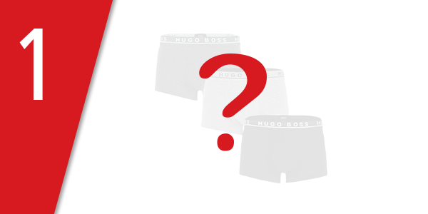 HUGO BOSS Boxer, 3er-Pack, schwarz/dunkelgrau/hellgrau