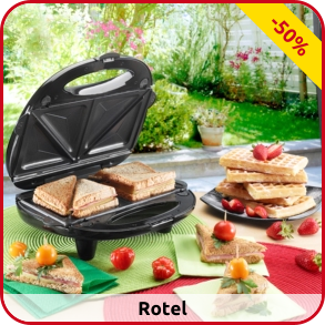 Toaster von Rotel 3 in 1
