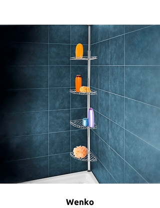 Bad-Eckregal «Metall»