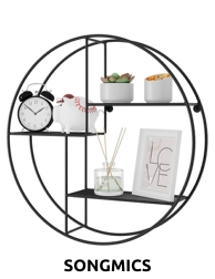 Deko-Wandregal «Indus», Ø 55 cm