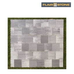 Flairstone Beton Pflaster natur grau 20,8 x 17,3 cm