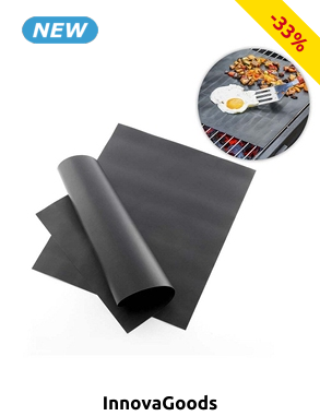 InnovaGoods Grillmatte, 2 Stück, ca. 33x40 cm