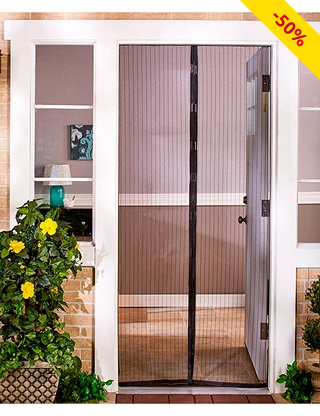 Magnetisches Moskitonetz