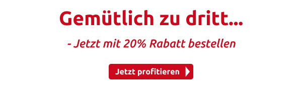 Gemütlich zu dritt...