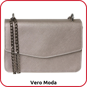 Handtasche Kettenriemen Vero Moda, silber