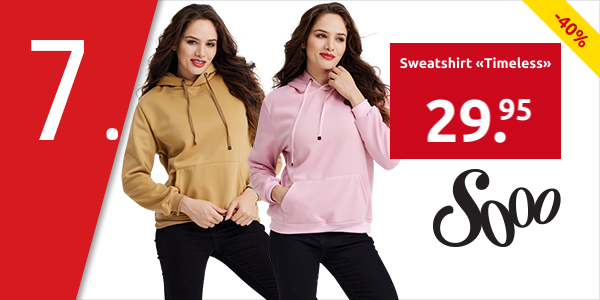 Sweatshirt «Timeless», rosa