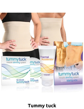 Schlankheitsgürtel, 3-teiliges Set «Tummy Tuck»