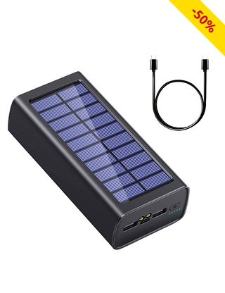 Solar Powerbank, 30'000 mAh, 10,5W