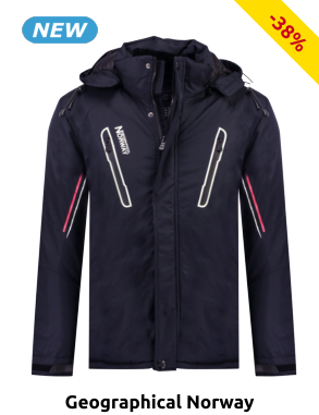 Geographical Norway Expedition Herrenjacke «Alain», navy
