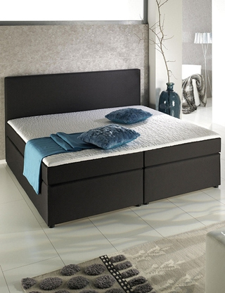 Boxspring-Bett «Trendy 2», feste Matratze