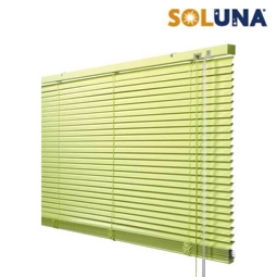 Soluna Alu-Jalousie 70x170 cm limone mit 20% mehr Lamellen zur besseren Verdunkelung