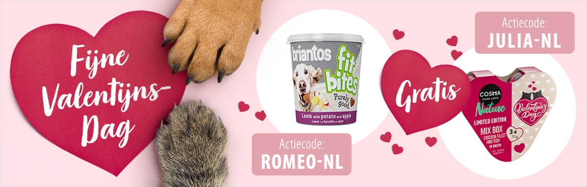 Gratis snacks voor Valentijn!