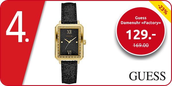 Guess Damen-Uhr «Factory»