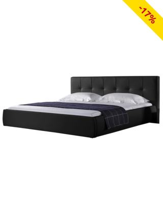 Polsterbett «VIP», 160 x 200, schwarz