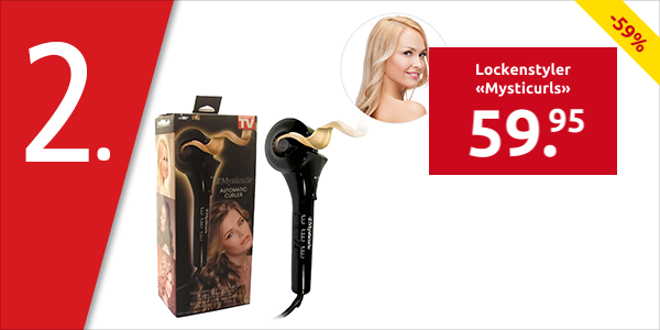 Lockenstyler «Mysticurls», 3 Temperaturstufen