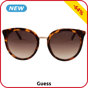 GUESS Sonnenbrille «Havana», braun