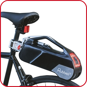 Rubbee X, Elektro-Velo-Umrüstungssatz, abnehmbar, inkl. 1 Akku