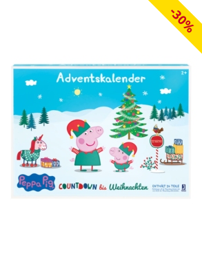 Adventskalender «Peppa Pig», 24 Spielfiguren