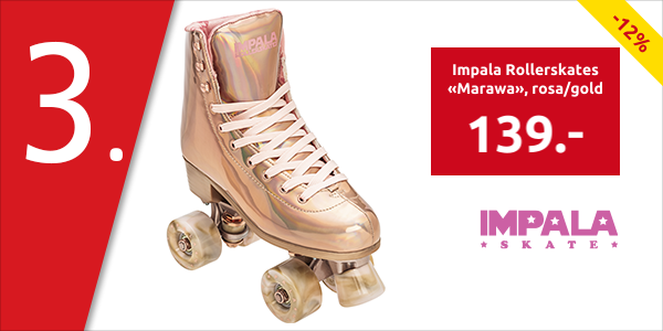 Impala Rollerskates «Marawa», rosa/gold