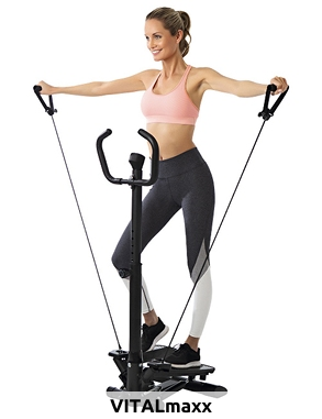 Vitalmaxx Fitnesstrainer «Swing Stepper», platzsparend