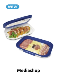 Livington Frischhalteplatten «Flex&Fresh», 2er-Set, blau