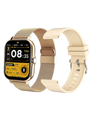 Smartwatch «City», 1,69", 2 auswechselbare Armbänder City/Schick & Sport