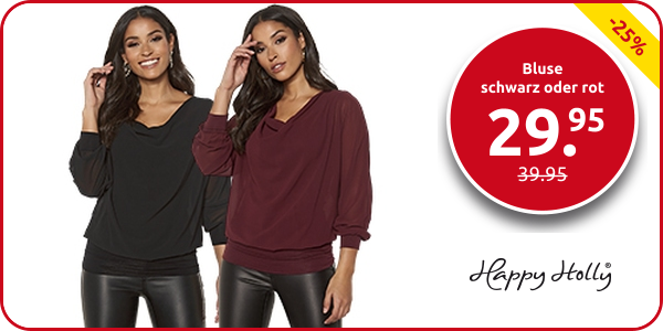 Bluse von Happy Holly