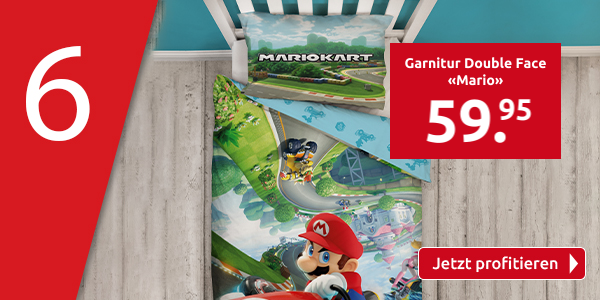 Garnitur Double Face «Mario» 160 x 210 cm + 65 x 100 cm