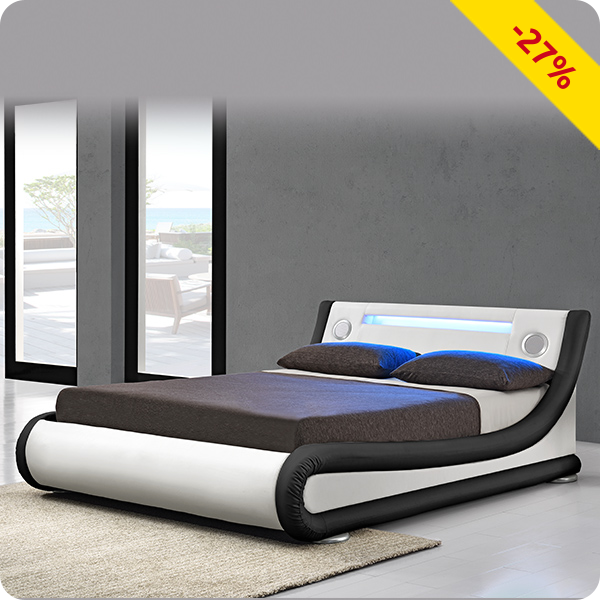 Polsterbett «Dolby», 140 x 200 cm