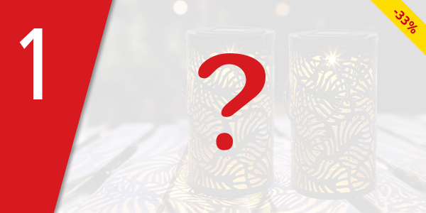 Solarlampe «Sahara», 2 Stück