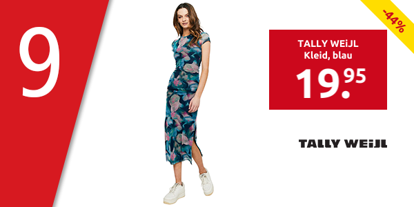 TALLY WEiJL Kleid, blau