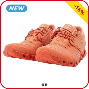 On Damen-Sneakers «Cloud Dip Monochrome», orange