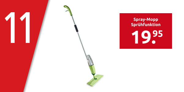 Spray-Mopp mit integrierter Sprühfunktion