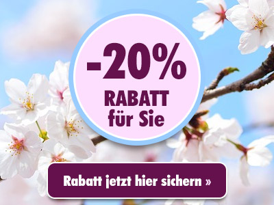 20% Rabatt!