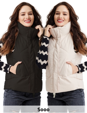 Gilet «Couture», ecru