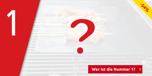 Grillteppich «Grill Mat», 5 Stück