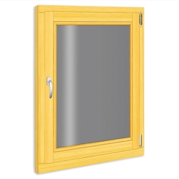 Holzfenster RORO Fichte 780x980 mm Rechts