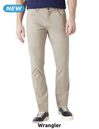 Wrangler Herrenjeans L32, gerader Schnitt, dunkelgrau