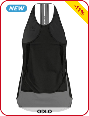 ODLO Top für Damen, schwarz