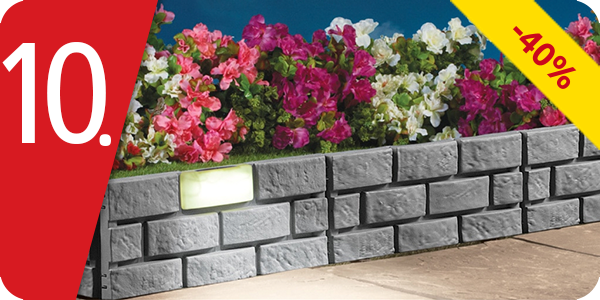 Solar-Beetumrandung, 4-teilig