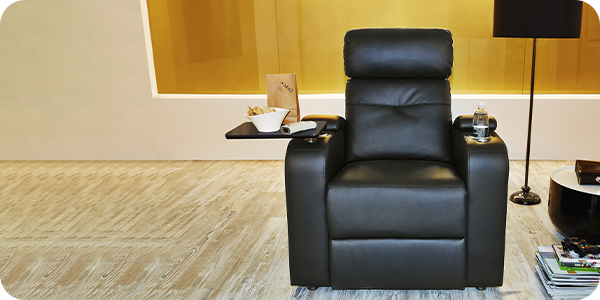 Sessel "movie 1", durch Körperdruck verstellbar