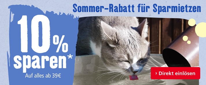 10% Rabatt auf alles!