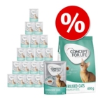 400g Concept for Life Droogvoer + 12 x 85 g Natvoer in Saus Kattenvoer